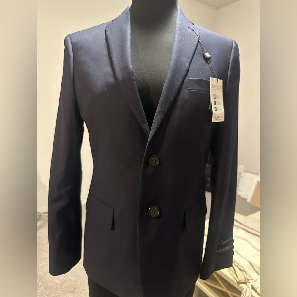 Ralph Lauren Stretch Wool Blazer